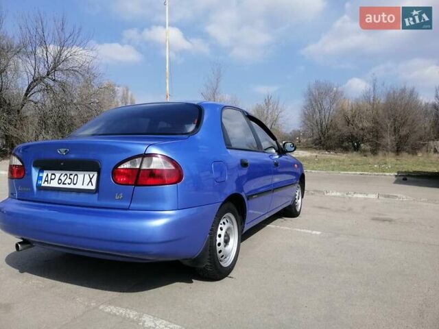 Синий ЗАЗ Ланос, объемом двигателя 1.4 л и пробегом 138 тыс. км за 3100 $, фото 1 на Automoto.ua