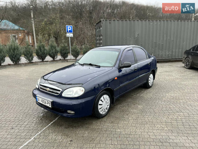 Синій ЗАЗ Ланос, об'ємом двигуна 1.5 л та пробігом 160 тис. км за 2500 $, фото 1 на Automoto.ua
