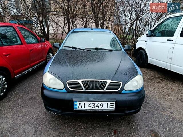 Синий ЗАЗ Ланос, объемом двигателя 1.4 л и пробегом 180 тыс. км за 1600 $, фото 1 на Automoto.ua