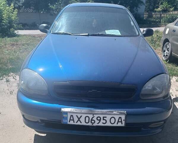 Синий ЗАЗ Ланос, объемом двигателя 1.5 л и пробегом 385 тыс. км за 2599 $, фото 1 на Automoto.ua