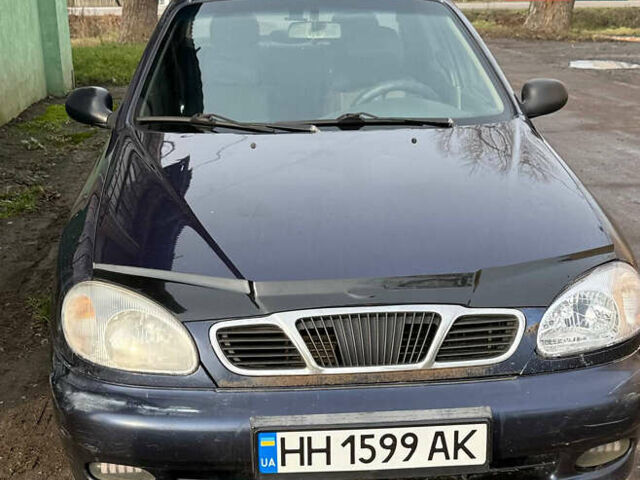 Синий ЗАЗ Ланос, объемом двигателя 1.5 л и пробегом 278 тыс. км за 1750 $, фото 1 на Automoto.ua