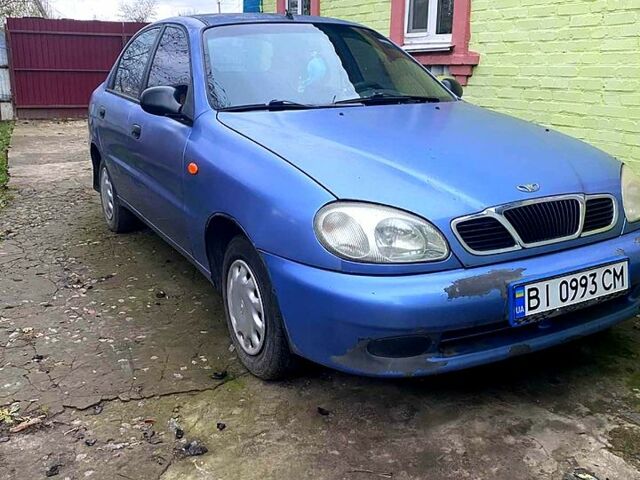 Синий ЗАЗ Ланос, объемом двигателя 1.4 л и пробегом 0 тыс. км за 1700 $, фото 1 на Automoto.ua