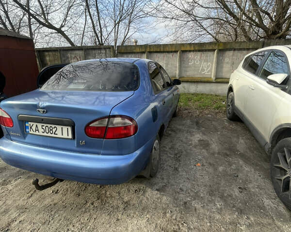 Синий ЗАЗ Ланос, объемом двигателя 1.39 л и пробегом 370 тыс. км за 1200 $, фото 1 на Automoto.ua