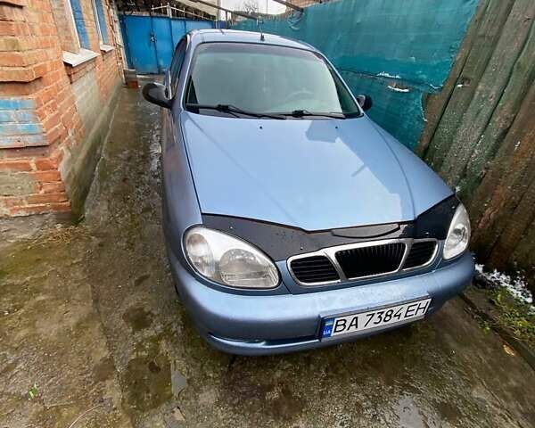 Синій ЗАЗ Ланос, об'ємом двигуна 1.4 л та пробігом 75 тис. км за 2300 $, фото 1 на Automoto.ua