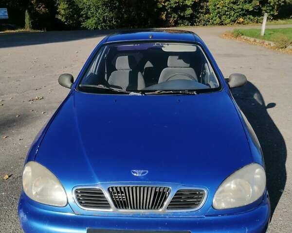 Синий ЗАЗ Ланос, объемом двигателя 1.5 л и пробегом 319 тыс. км за 1650 $, фото 1 на Automoto.ua