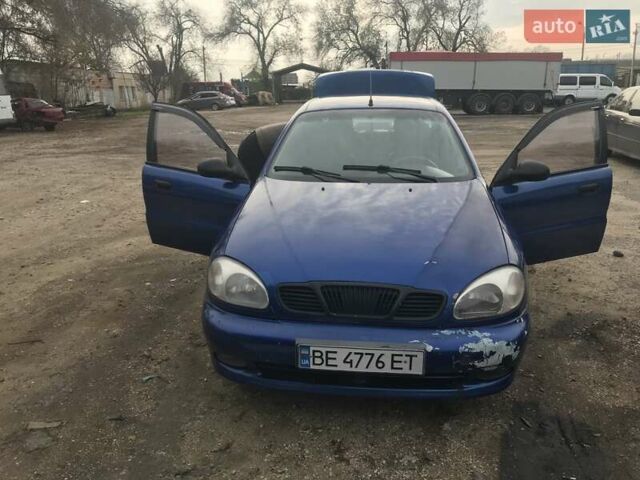 Синій ЗАЗ Ланос, об'ємом двигуна 1.5 л та пробігом 260 тис. км за 2300 $, фото 1 на Automoto.ua