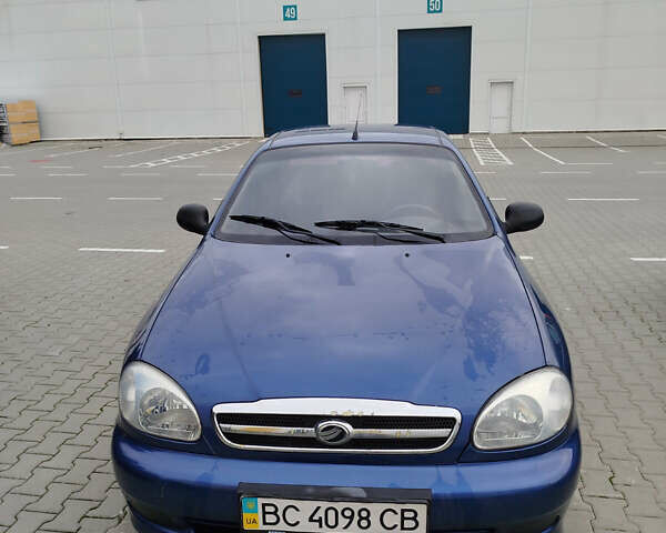 Синий ЗАЗ Ланос, объемом двигателя 1.6 л и пробегом 98 тыс. км за 2300 $, фото 1 на Automoto.ua