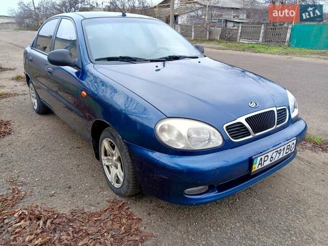 Синий ЗАЗ Ланос, объемом двигателя 1.6 л и пробегом 236 тыс. км за 2600 $, фото 1 на Automoto.ua