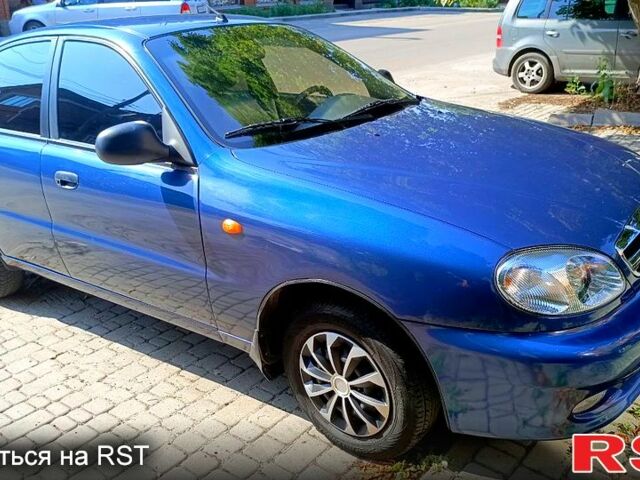 Синий ЗАЗ Ланос, объемом двигателя 1.5 л и пробегом 38 тыс. км за 4000 $, фото 1 на Automoto.ua