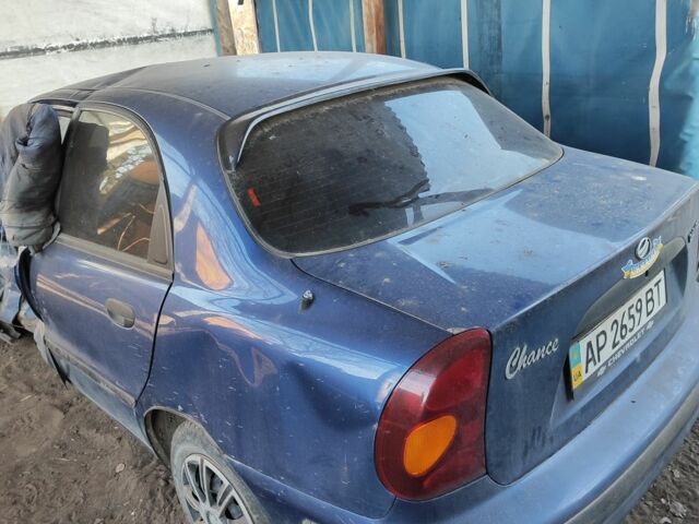 Синій ЗАЗ Ланос, об'ємом двигуна 1.5 л та пробігом 76 тис. км за 1000 $, фото 1 на Automoto.ua