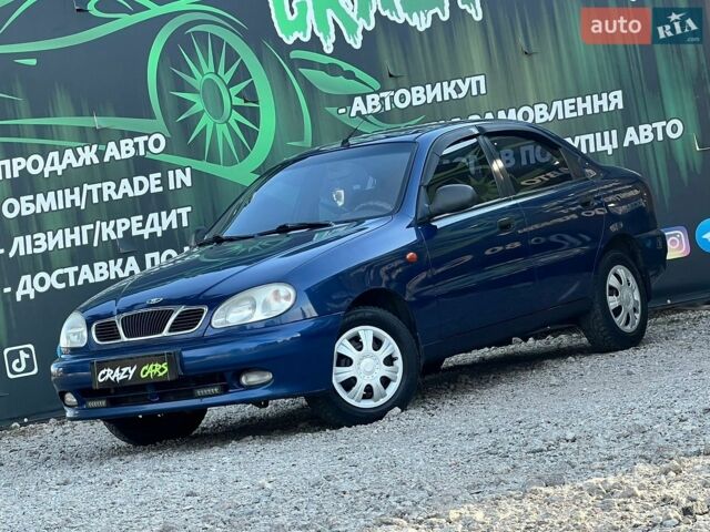 Синий ЗАЗ Ланос, объемом двигателя 1.5 л и пробегом 235 тыс. км за 2600 $, фото 1 на Automoto.ua