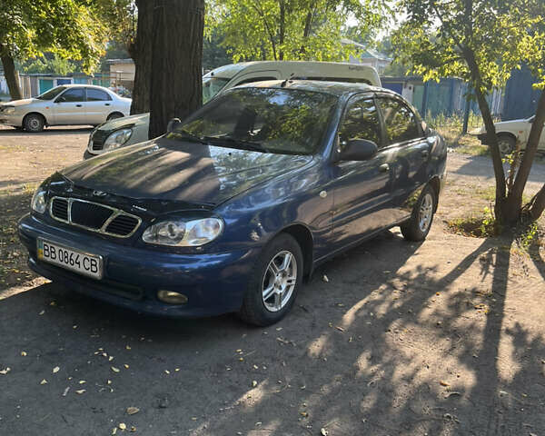 Синий ЗАЗ Ланос, объемом двигателя 1.5 л и пробегом 47 тыс. км за 4000 $, фото 1 на Automoto.ua