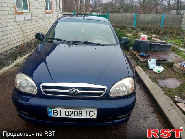 Синій ЗАЗ Ланос, об'ємом двигуна 1.5 л та пробігом 132 тис. км за 3000 $, фото 1 на Automoto.ua