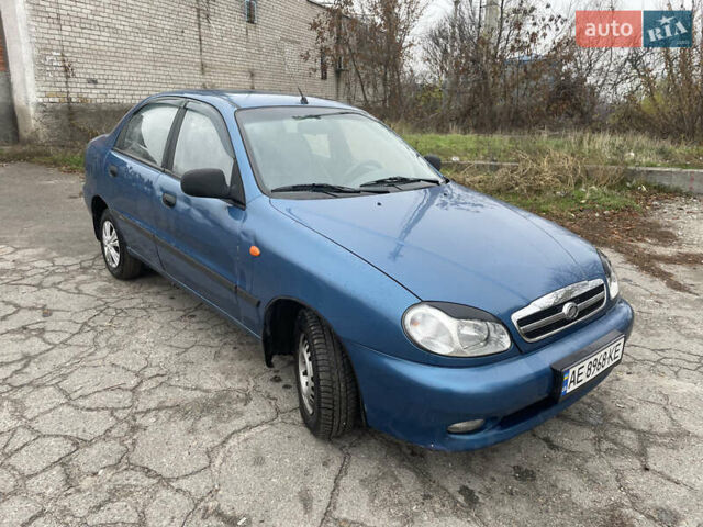 Синий ЗАЗ Ланос, объемом двигателя 1.5 л и пробегом 115 тыс. км за 2300 $, фото 1 на Automoto.ua