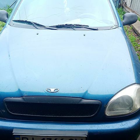 Синий ЗАЗ Ланос, объемом двигателя 1.3 л и пробегом 250 тыс. км за 1200 $, фото 1 на Automoto.ua