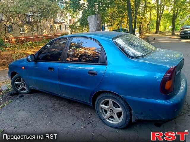 Синий ЗАЗ Ланос, объемом двигателя 1.5 л и пробегом 200 тыс. км за 2700 $, фото 1 на Automoto.ua