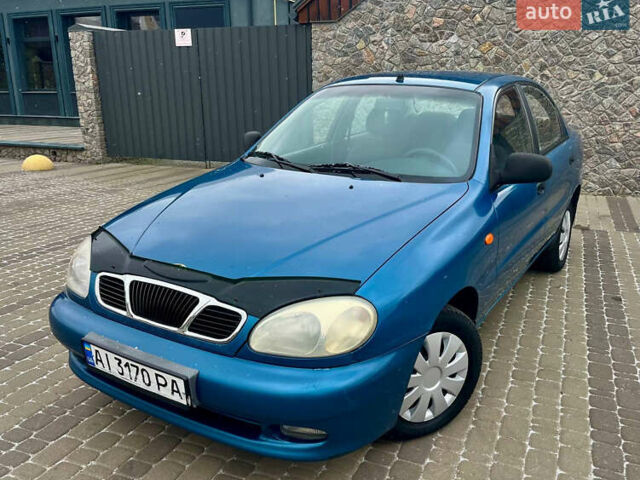 Синий ЗАЗ Ланос, объемом двигателя 1.5 л и пробегом 211 тыс. км за 1999 $, фото 1 на Automoto.ua