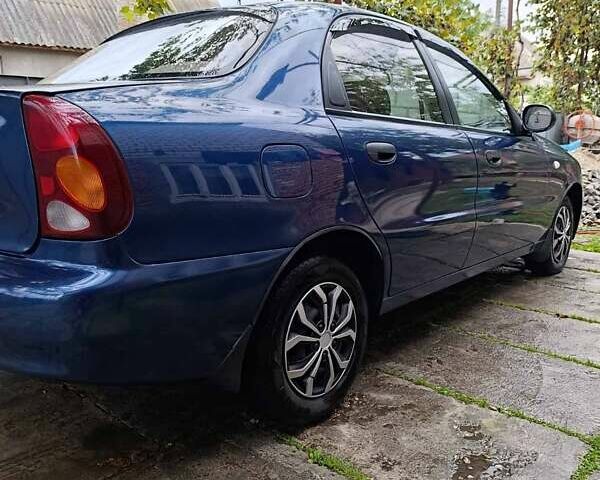 Синій ЗАЗ Ланос, об'ємом двигуна 1.5 л та пробігом 134 тис. км за 2800 $, фото 1 на Automoto.ua