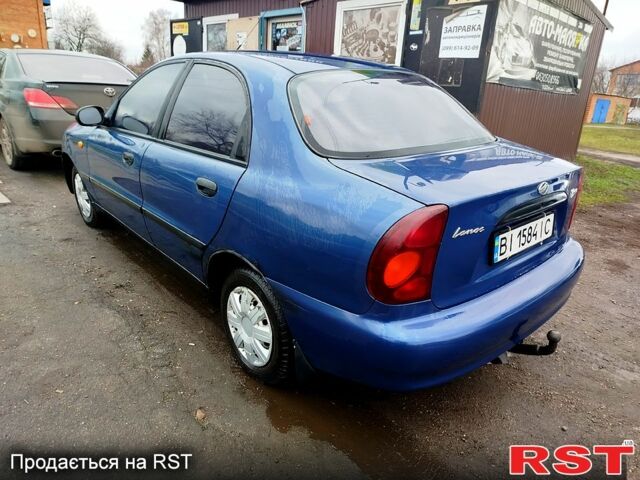 Синій ЗАЗ Ланос, об'ємом двигуна 1.5 л та пробігом 200 тис. км за 1800 $, фото 1 на Automoto.ua