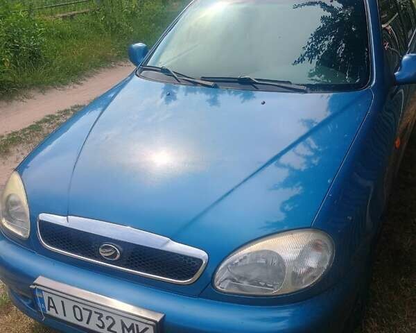 Синий ЗАЗ Ланос, объемом двигателя 1.5 л и пробегом 48 тыс. км за 4000 $, фото 1 на Automoto.ua