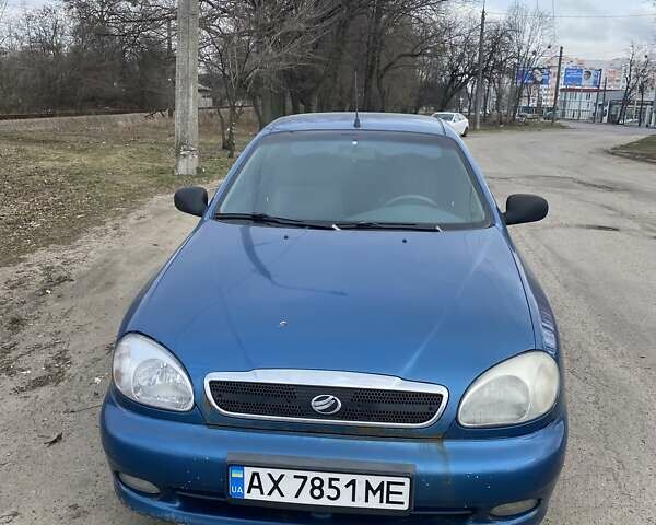 Синій ЗАЗ Ланос, об'ємом двигуна 1.5 л та пробігом 211 тис. км за 3150 $, фото 1 на Automoto.ua