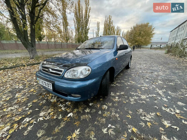 Синій ЗАЗ Ланос, об'ємом двигуна 1.5 л та пробігом 191 тис. км за 2799 $, фото 1 на Automoto.ua