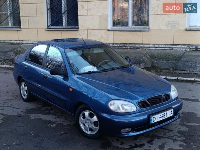 Синий ЗАЗ Ланос, объемом двигателя 1.5 л и пробегом 360 тыс. км за 2750 $, фото 1 на Automoto.ua