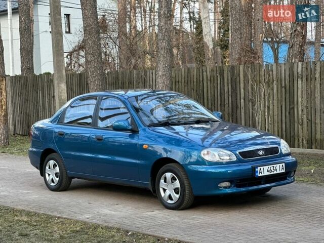 Синий ЗАЗ Ланос, объемом двигателя 1.5 л и пробегом 175 тыс. км за 3450 $, фото 1 на Automoto.ua