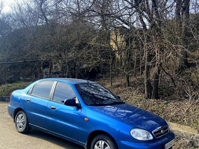 Синий ЗАЗ Ланос, объемом двигателя 1.5 л и пробегом 196 тыс. км за 3100 $, фото 1 на Automoto.ua