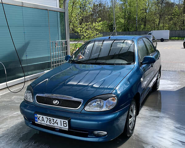 Синий ЗАЗ Ланос, объемом двигателя 1.5 л и пробегом 195 тыс. км за 2500 $, фото 1 на Automoto.ua