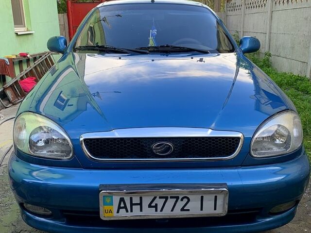 Синий ЗАЗ Ланос, объемом двигателя 1.5 л и пробегом 105 тыс. км за 2600 $, фото 1 на Automoto.ua