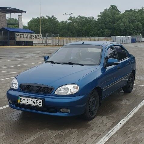 Синий ЗАЗ Ланос, объемом двигателя 2 л и пробегом 146 тыс. км за 3500 $, фото 1 на Automoto.ua