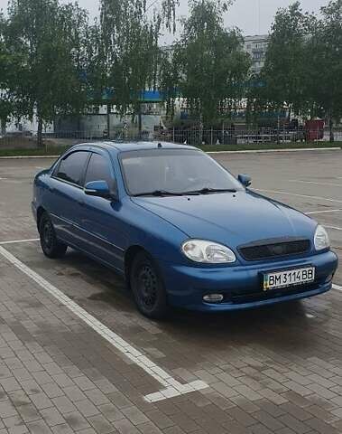 Синий ЗАЗ Ланос, объемом двигателя 2 л и пробегом 146 тыс. км за 3500 $, фото 1 на Automoto.ua