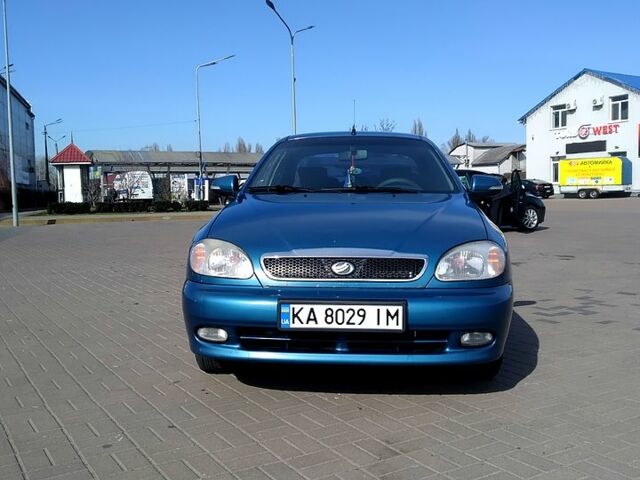 Синій ЗАЗ Ланос, об'ємом двигуна 1.5 л та пробігом 212 тис. км за 3400 $, фото 1 на Automoto.ua