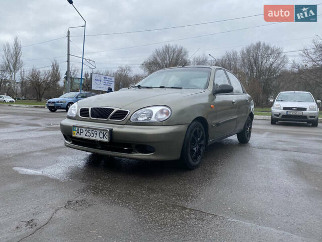 Зеленый ЗАЗ Ланос, объемом двигателя 1.5 л и пробегом 157 тыс. км за 1400 $, фото 1 на Automoto.ua