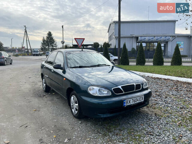Зеленый ЗАЗ Ланос, объемом двигателя 1.3 л и пробегом 160 тыс. км за 1750 $, фото 1 на Automoto.ua