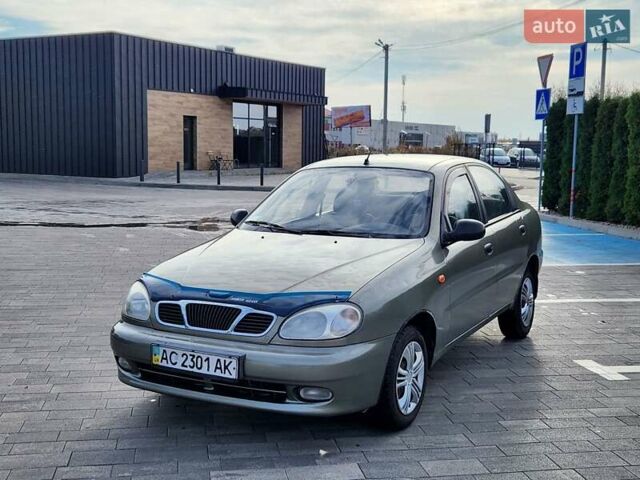 ЗАЗ Ланос 2006 в Луцке на Automoto.ua Зеленый ЗАЗ Ланос, объемом двигателя 1.3 л и пробегом 270 тыс. км за 1350 $, фото 1 на Automoto.ua