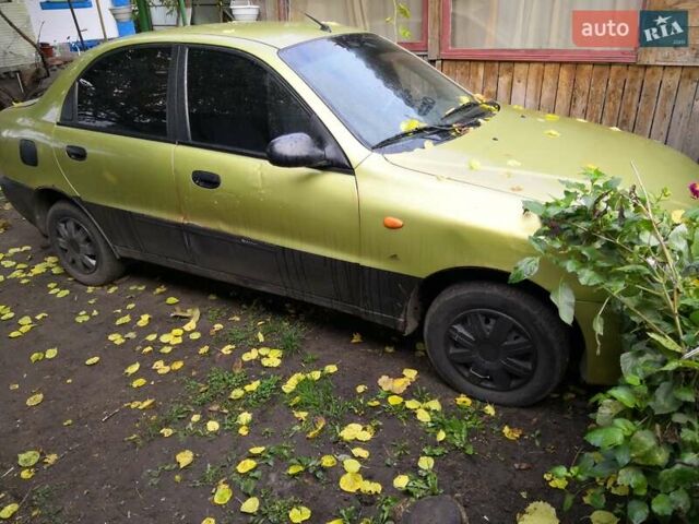 ЗАЗ Ланос 2006 в Нежине на Automoto.ua Зеленый ЗАЗ Ланос, объемом двигателя 1.3 л и пробегом 200 тыс. км за 1300 $, фото 1 на Automoto.ua