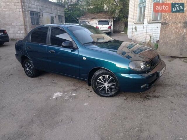 ЗАЗ Ланос 2006 в Днепре (Днепропетровске) на Automoto.ua Зеленый ЗАЗ Ланос, объемом двигателя 1.5 л и пробегом 210 тыс. км за 2800 $, фото 1 на Automoto.ua