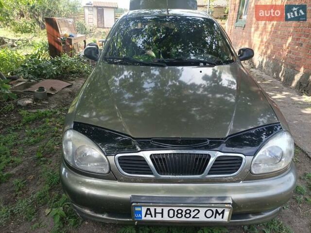 Зеленый ЗАЗ Ланос, объемом двигателя 1.39 л и пробегом 186 тыс. км за 2650 $, фото 1 на Automoto.ua