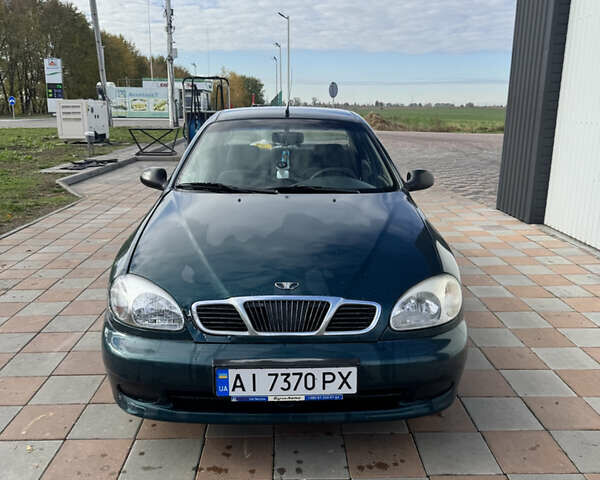 ЗАЗ Ланос 2007 в Броварах на Automoto.ua Зеленый ЗАЗ Ланос, объемом двигателя 1.39 л и пробегом 207 тыс. км за 1600 $, фото 1 на Automoto.ua