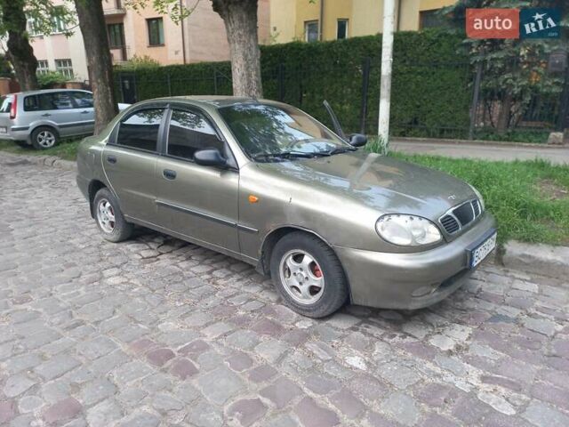 Зелений ЗАЗ Ланос, об'ємом двигуна 1.39 л та пробігом 212 тис. км за 1600 $, фото 1 на Automoto.ua