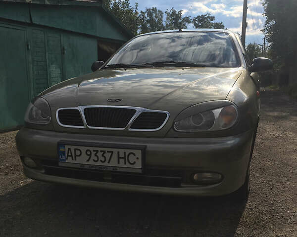 Зеленый ЗАЗ Ланос, объемом двигателя 1.4 л и пробегом 122 тыс. км за 2400 $, фото 1 на Automoto.ua