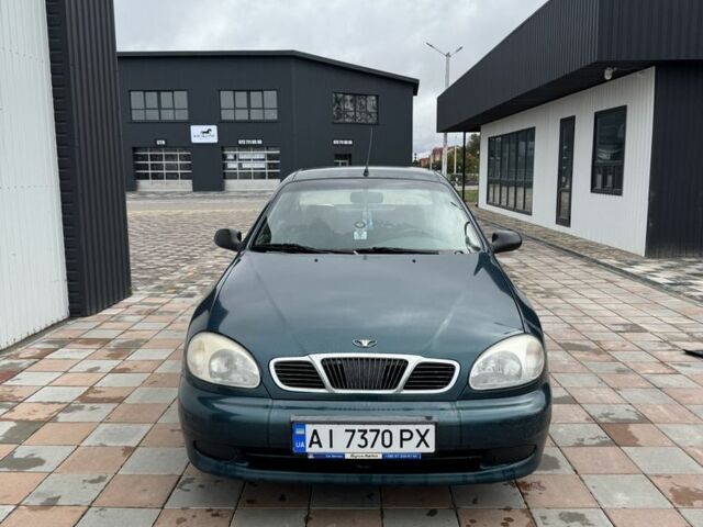 Зеленый ЗАЗ Ланос, объемом двигателя 1.4 л и пробегом 207 тыс. км за 2400 $, фото 1 на Automoto.ua