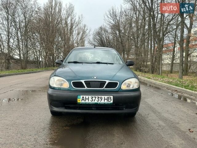 Зеленый ЗАЗ Ланос, объемом двигателя 1.5 л и пробегом 152 тыс. км за 2600 $, фото 1 на Automoto.ua