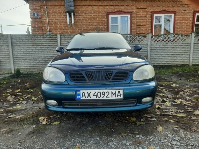 Зеленый ЗАЗ Ланос, объемом двигателя 1.4 л и пробегом 220 тыс. км за 1800 $, фото 1 на Automoto.ua