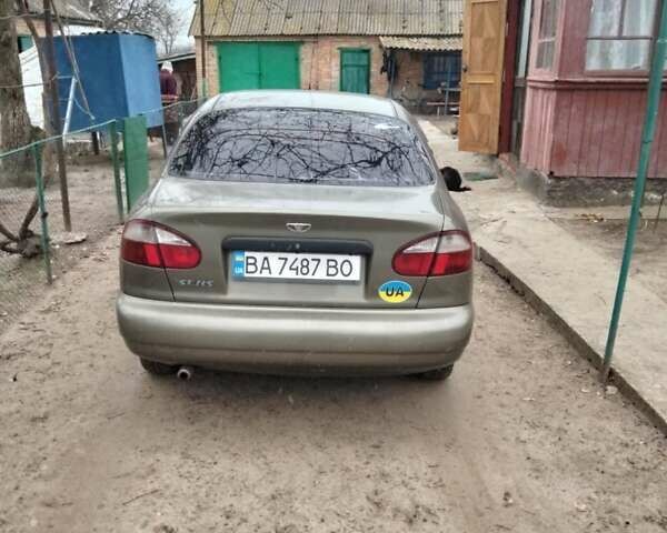 Зеленый ЗАЗ Ланос, объемом двигателя 1.4 л и пробегом 200 тыс. км за 2300 $, фото 1 на Automoto.ua