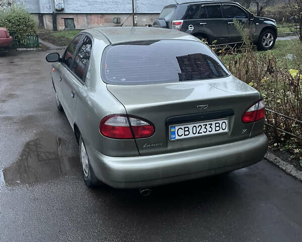 Зелений ЗАЗ Ланос, об'ємом двигуна 1.39 л та пробігом 144 тис. км за 2000 $, фото 1 на Automoto.ua