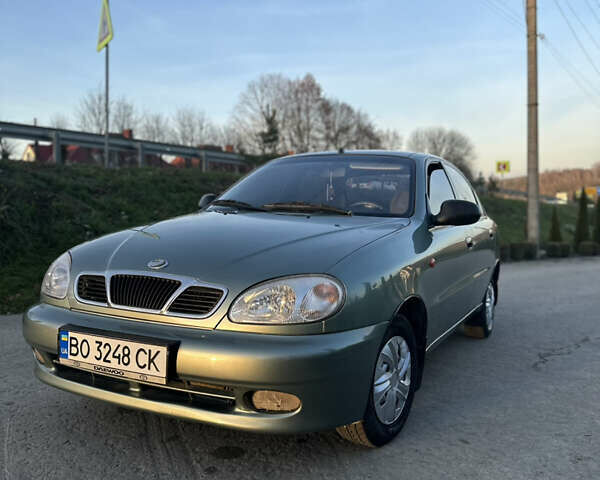 Зеленый ЗАЗ Ланос, объемом двигателя 1.6 л и пробегом 192 тыс. км за 2700 $, фото 1 на Automoto.ua