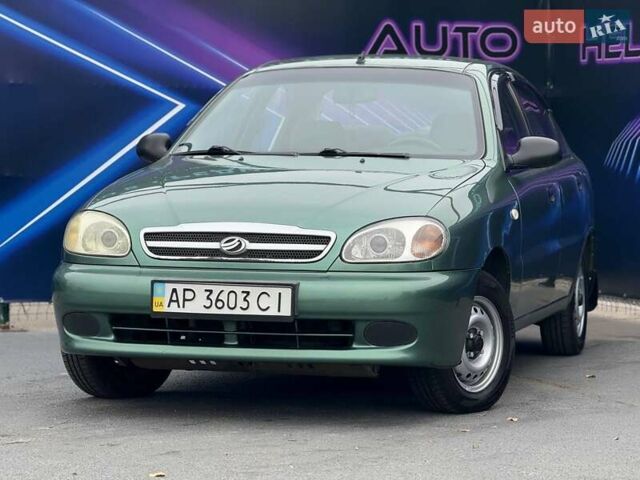 Зеленый ЗАЗ Ланос, объемом двигателя 1.5 л и пробегом 188 тыс. км за 3299 $, фото 1 на Automoto.ua